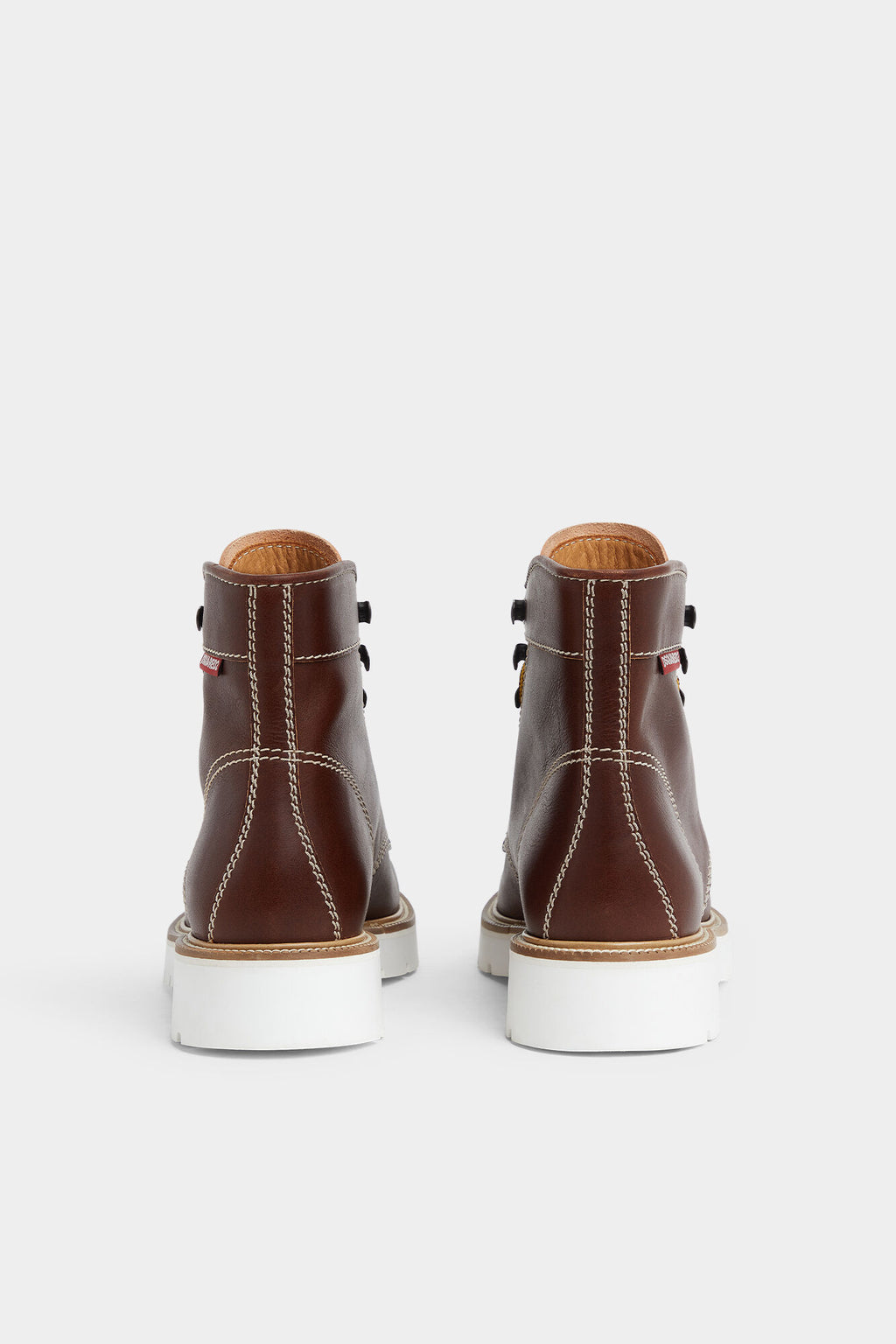 DSQUARED2 EXPLORER ANKLE BOOTS BROWN — vista 3