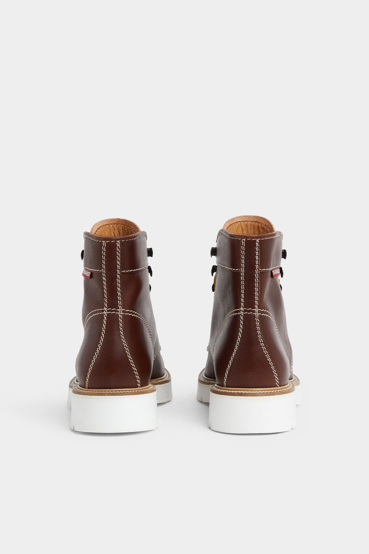 DSQUARED2 EXPLORER ANKLE BOOTS BROWN — vista 3