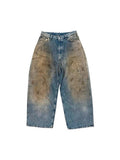 ACNE STUDIOS 2023 SUPER BAGGY FIT JEANS IN MID BLUE ACNE STUDIOS The Hype Company