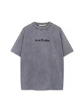 ACNE STUDIOS BLURRED LOGO T-SHIRT GREY
