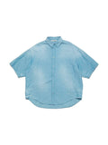 ACNE STUDIOS BUTTON UP SHIRT LOGO STAMP ACNE STUDIOS The Hype Company