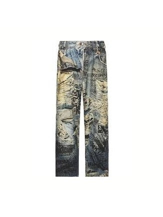 ACNE STUDIOS DISTRESSED TROMPE LOEIL