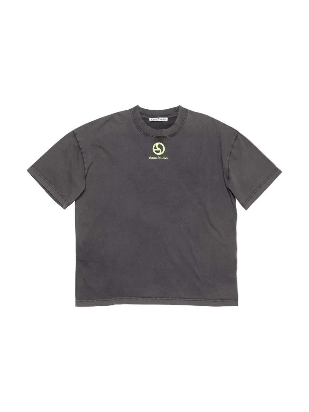 ACNE STUDIOS FRONT LOGO TEE GREY ACNE STUDIOS The Hype Company