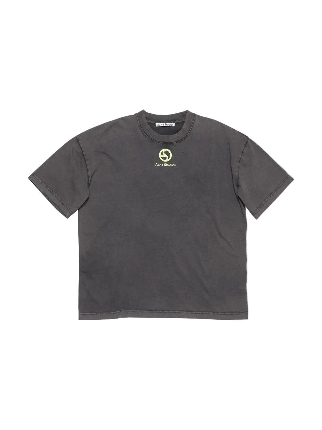 ACNE STUDIOS FRONT LOGO TEE GREY ACNE STUDIOS The Hype Company