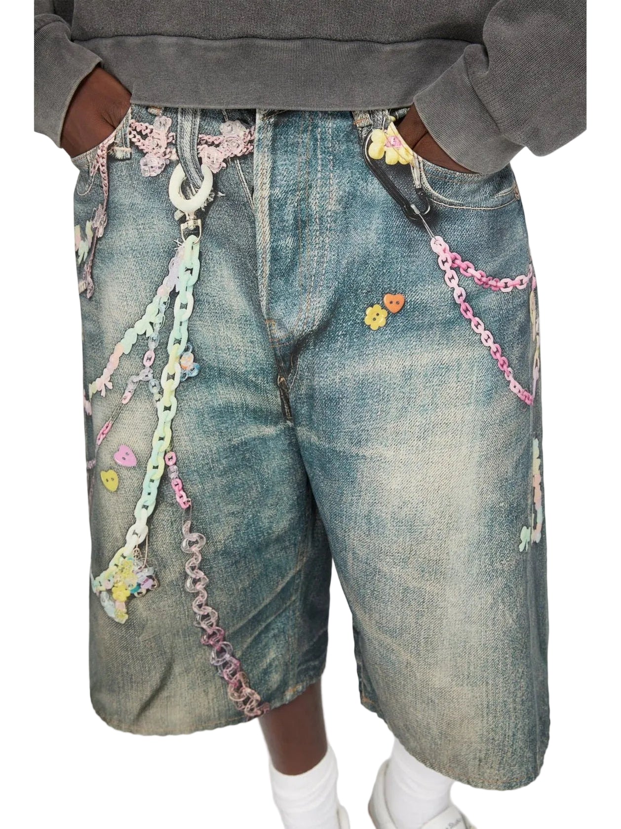 ACNE STUDIOS TROMPE LOEIL JORTS