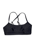 AIRLIFT LEOPARD DEBOSSED INTRIGUE BRA BLACK ALO The Hype Company