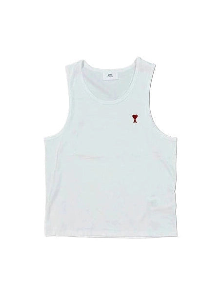 AMI PARIS RIBBED TANK TOP AMI PARIS The Hype Company