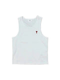 AMI PARIS RIBBED TANK TOP AMI PARIS The Hype Company