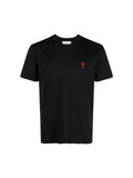 AMI PARIS TONAL AMI DE COEUR S/S T-SHIRT BLACK