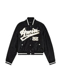 AMIRI 22 DISTRESSED LOGO BOMBER NYLON JACKET AMIRI The Hype Company