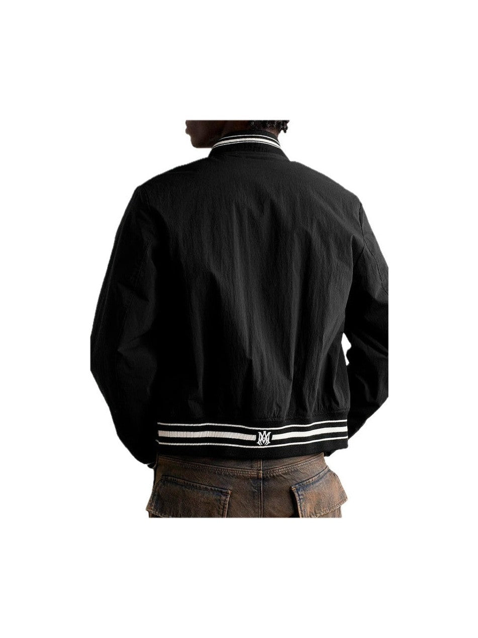 AMIRI 22 DISTRESSED LOGO BOMBER NYLON JACKET AMIRI The Hype Company
