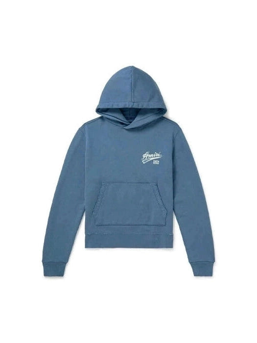 AMIRI 22 DISTRESSED POWDER BLUE HOODIE AMIRI The Hype Company