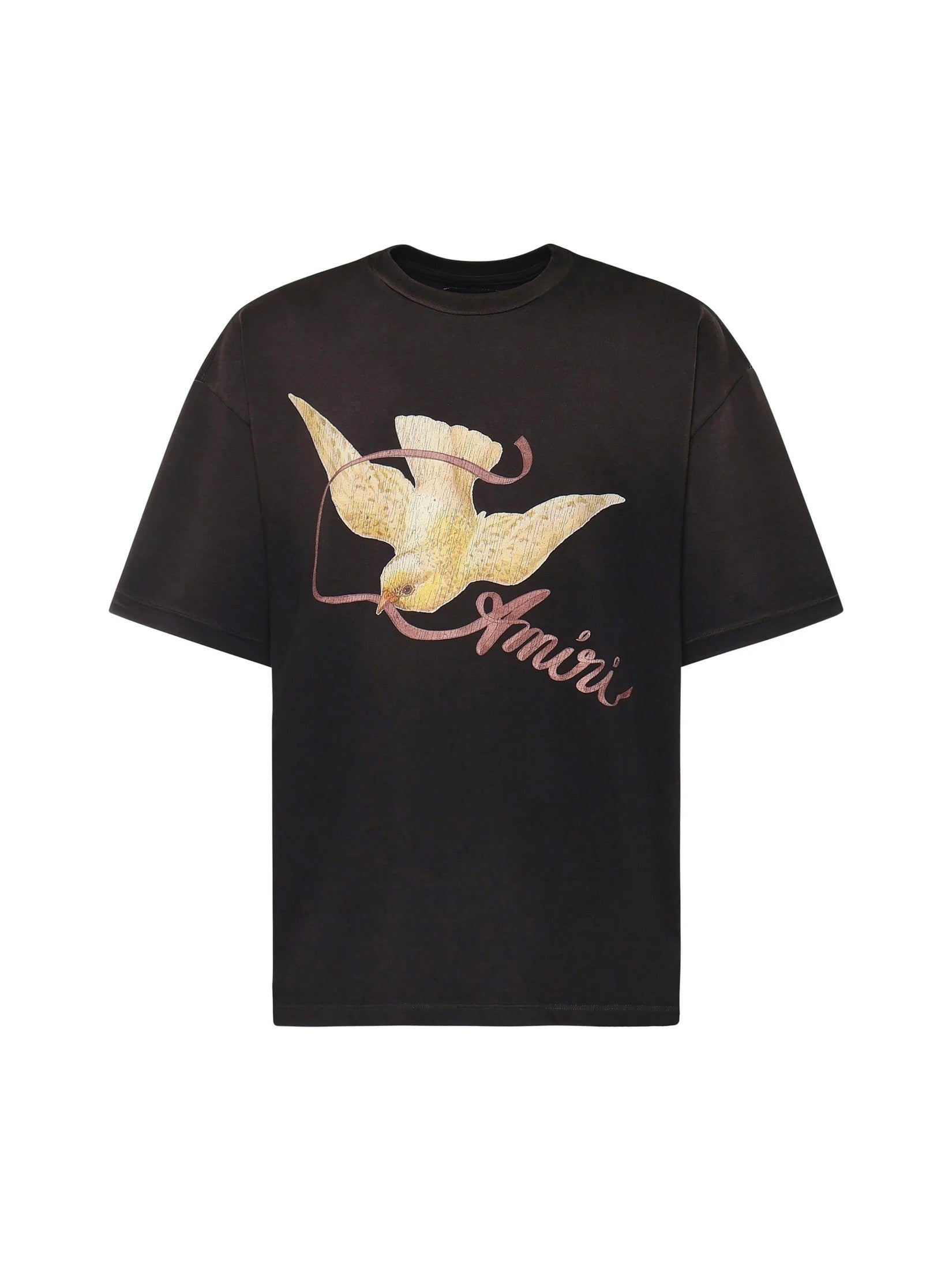 AMIRI AVE VINTAGE BLACK T-SHIRT