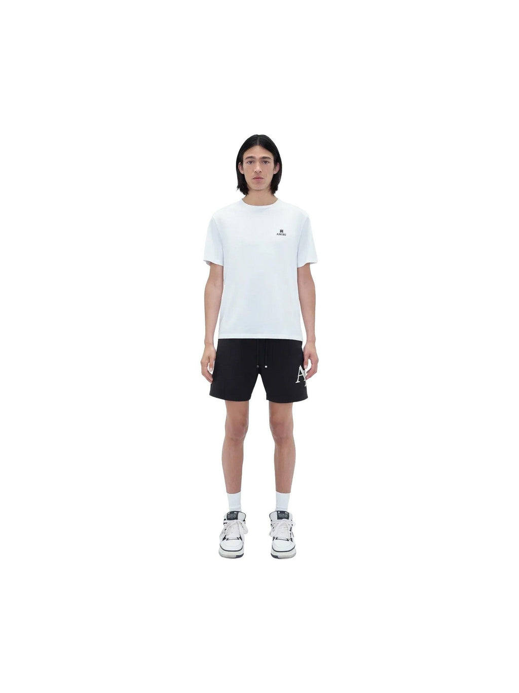 AMIRI BLACK CORE LOGO SWIM SHORTS AMIRI The Hype Company