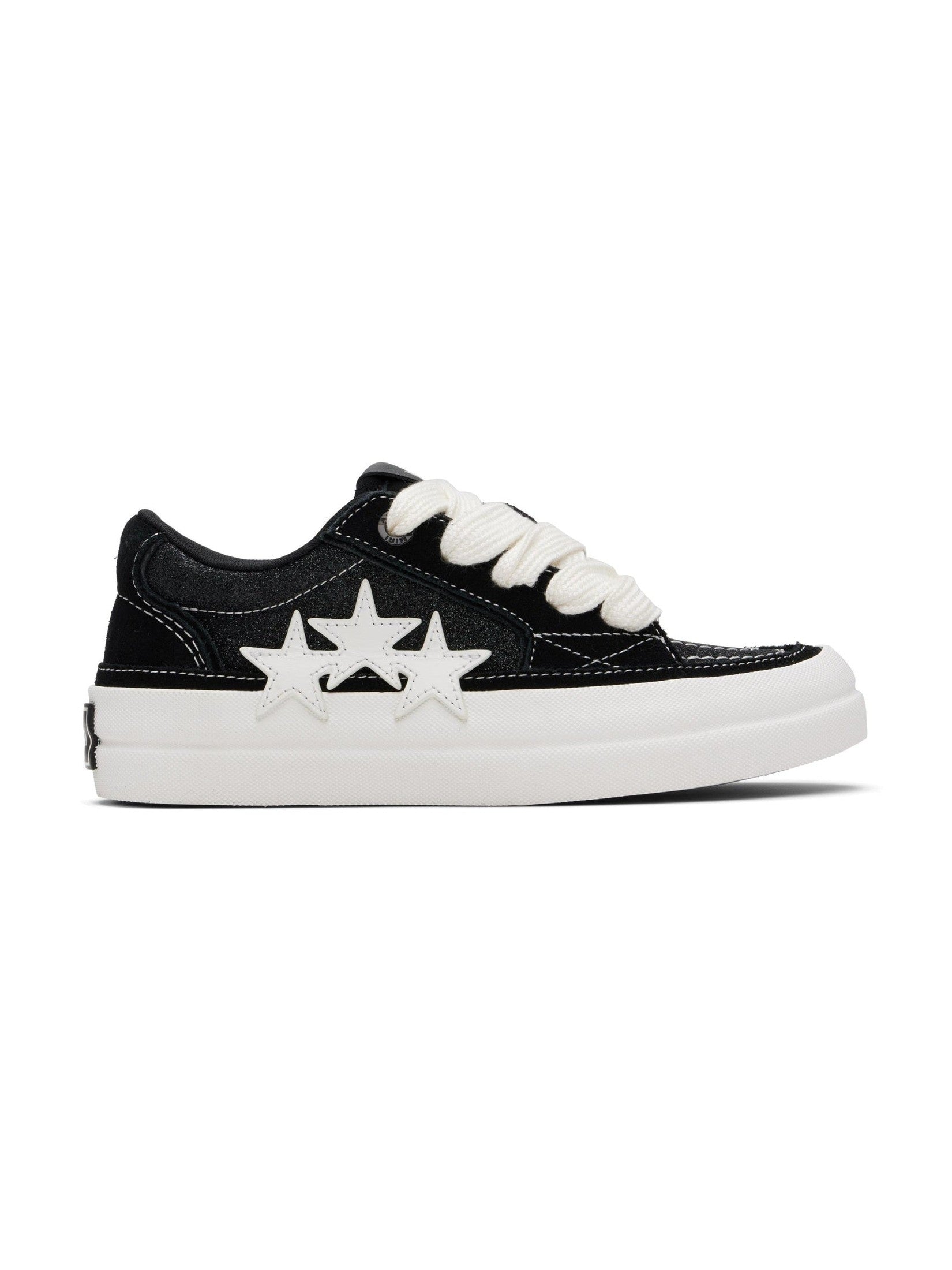 AMIRI BLACK GLITTER SUNSET SKATE SNEAKERS