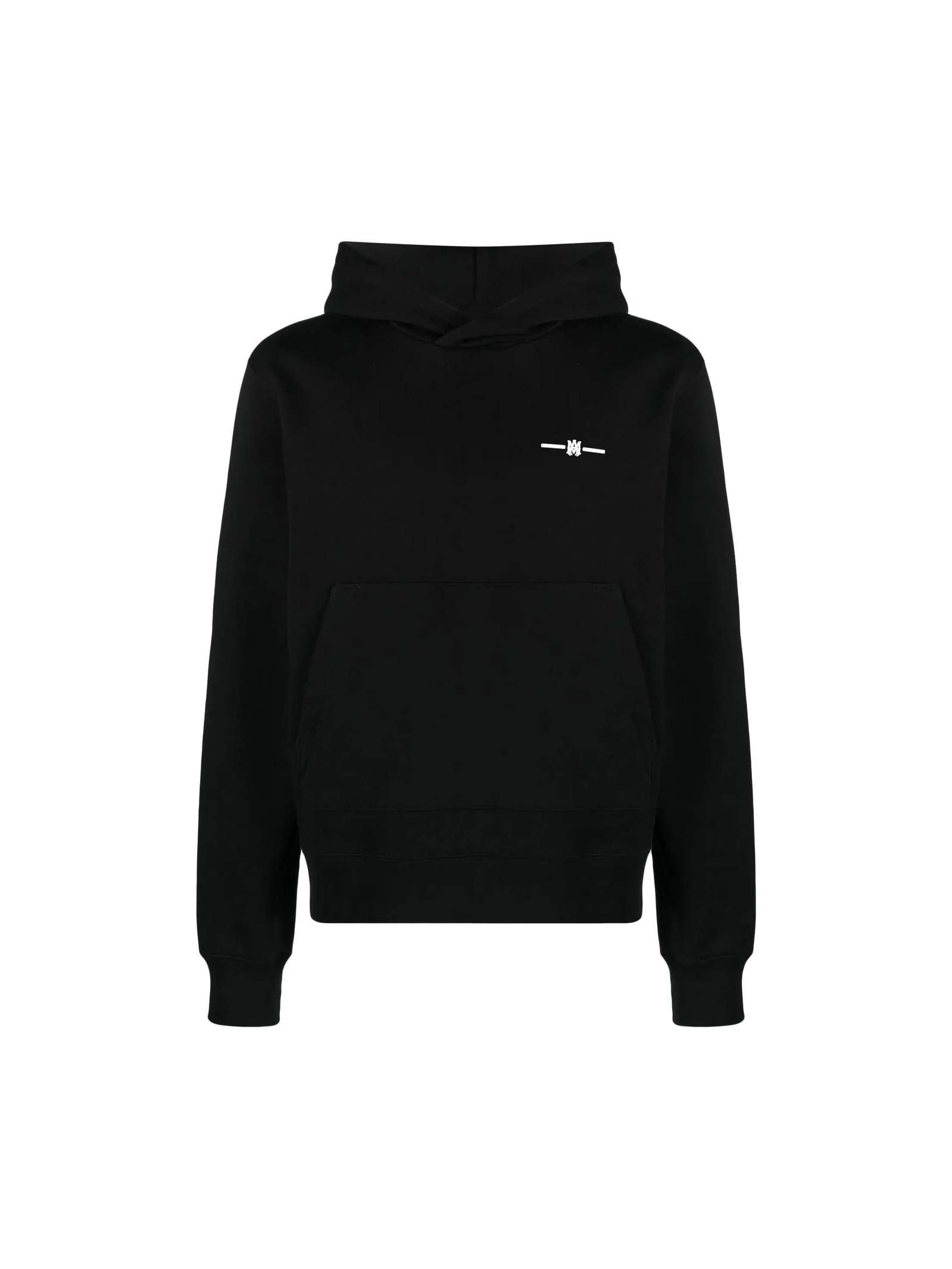 AMIRI BLACK MICRO 'M.A.' HOODIE