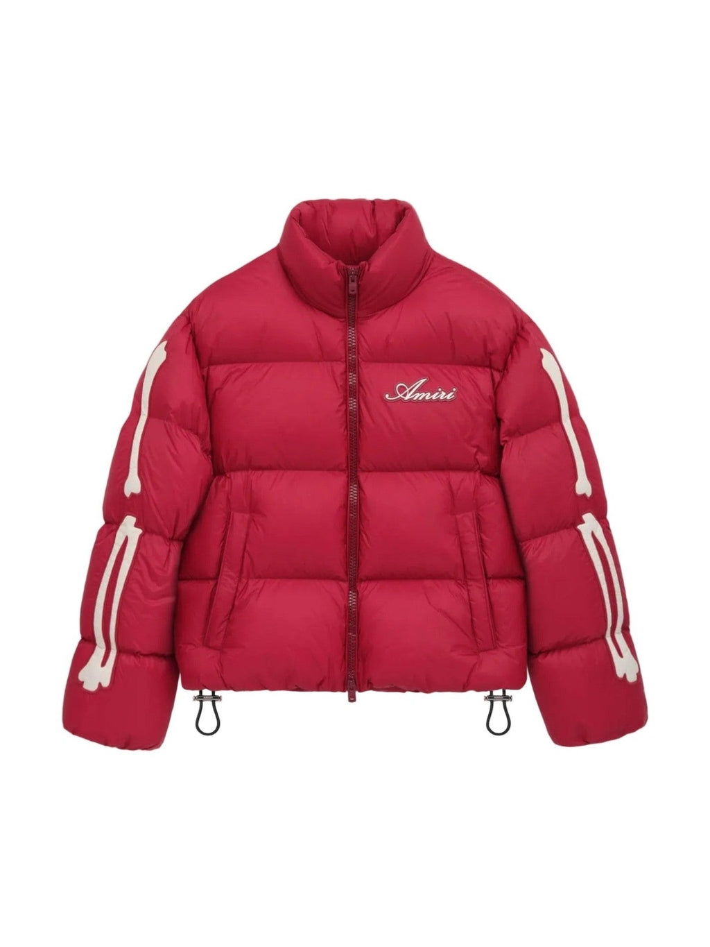 AMIRI BONES DOWN JACKET DEEP RED