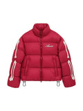 AMIRI BONES DOWN JACKET DEEP RED