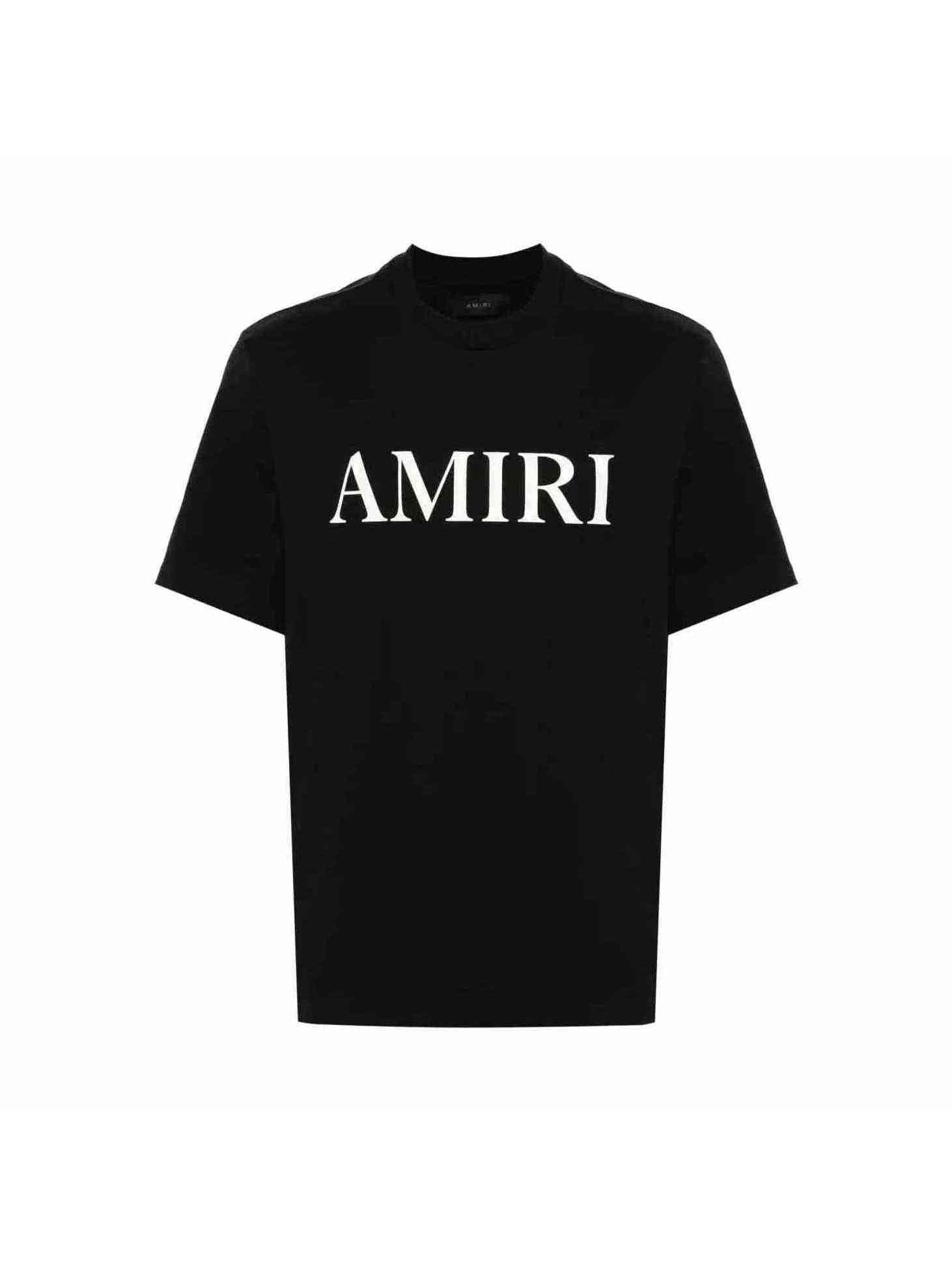 AMIRI CORE LOGO PUFF PRINT BLACK T-SHIRT