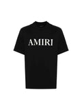 AMIRI CORE LOGO PUFF PRINT BLACK T-SHIRT