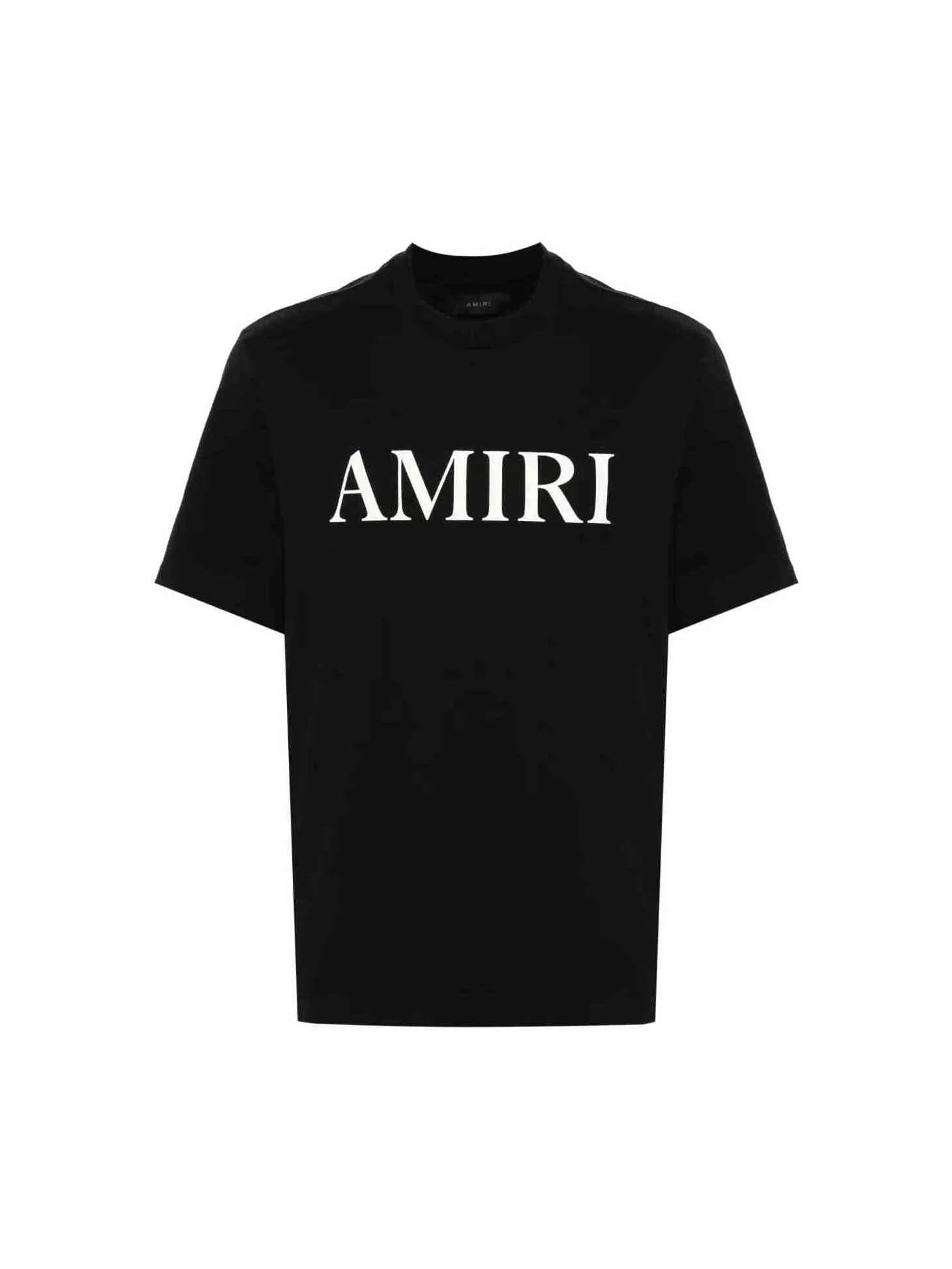 AMIRI CORE LOGO PUFF PRINT BLACK T-SHIRT
