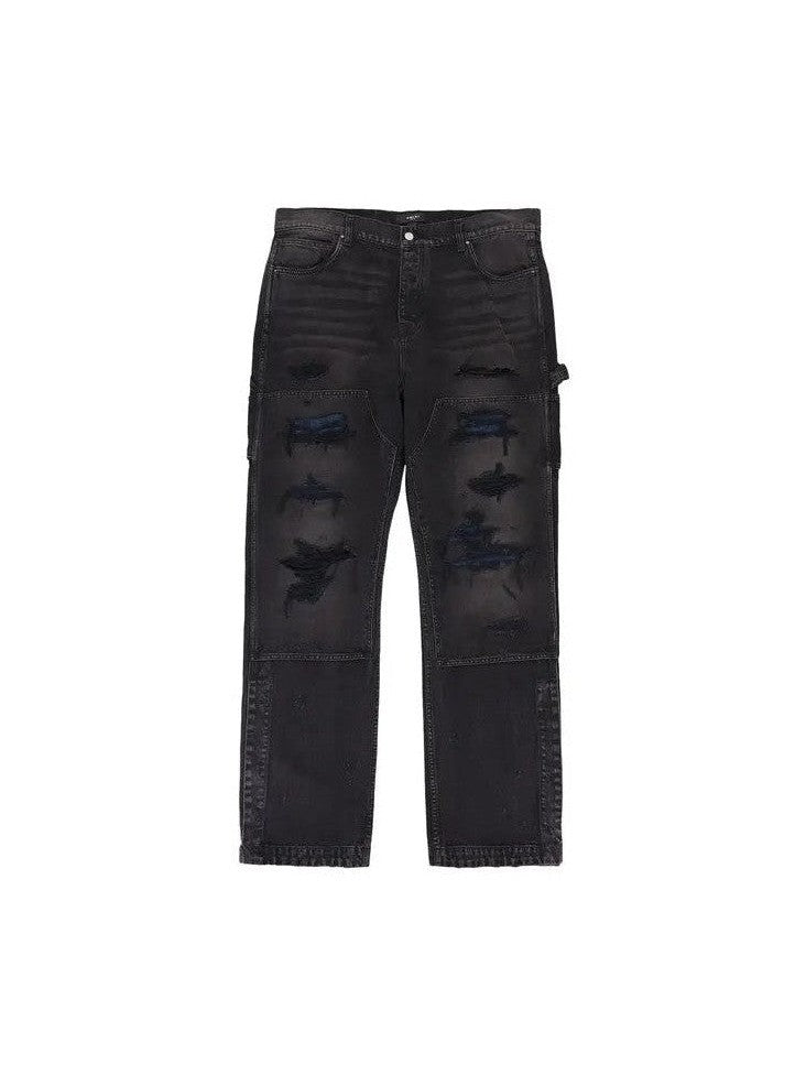 AMIRI DENIM CARPENTER JEANS AGED BLACK