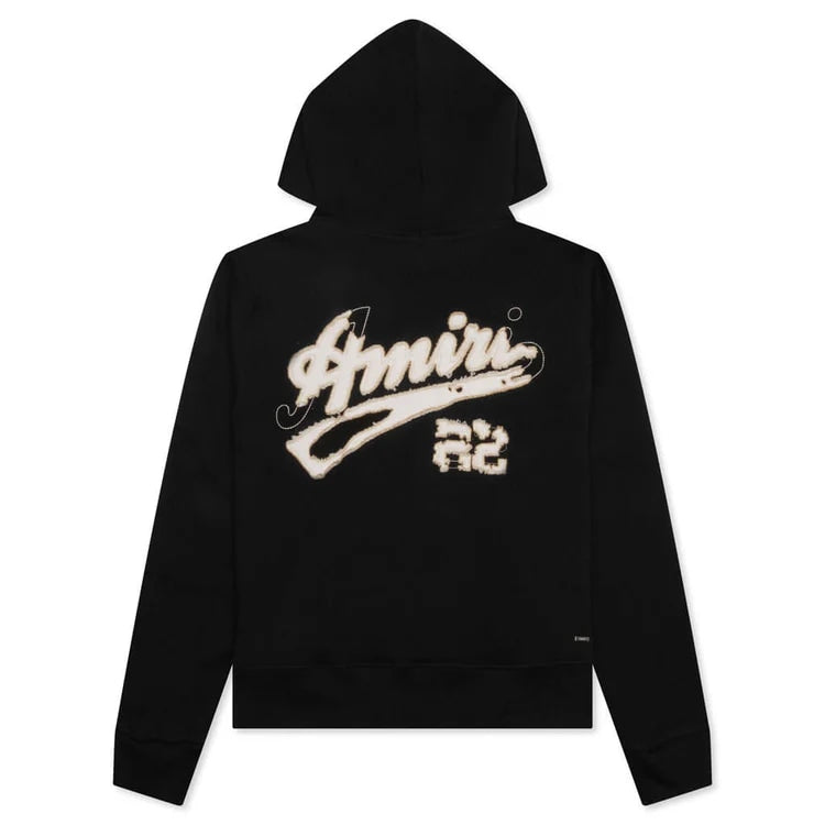 AMIRI DISTRESSED 22 HOODIE BLACK