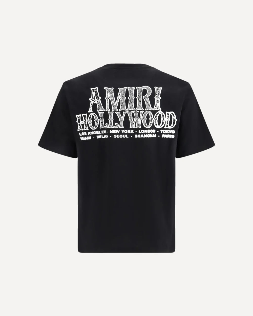 AMIRI HOLLYWOOD CITY T-SHIRT BLACK