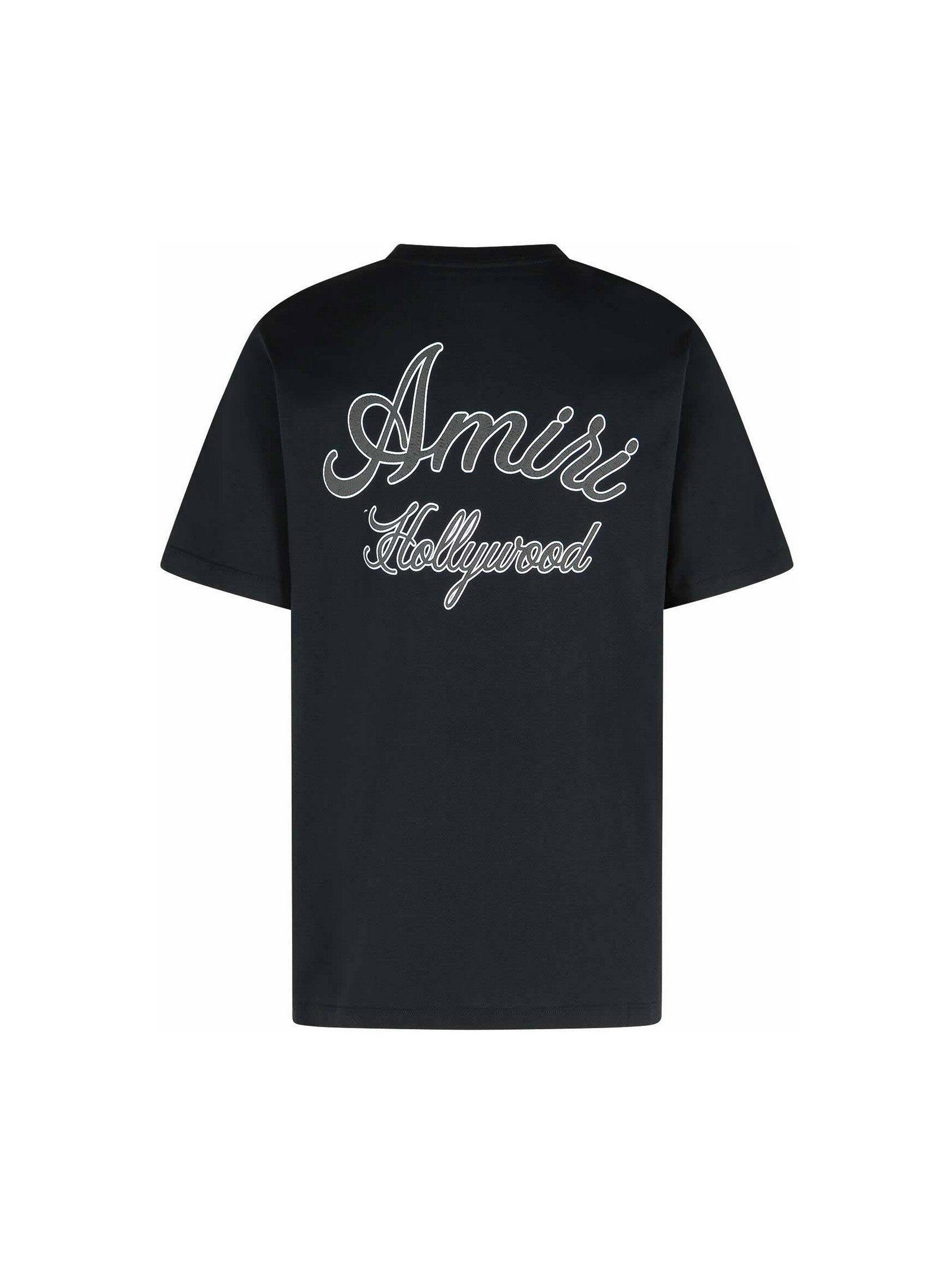 AMIRI HOLLYWOOD SCRIPT T-SHIRT BLACK