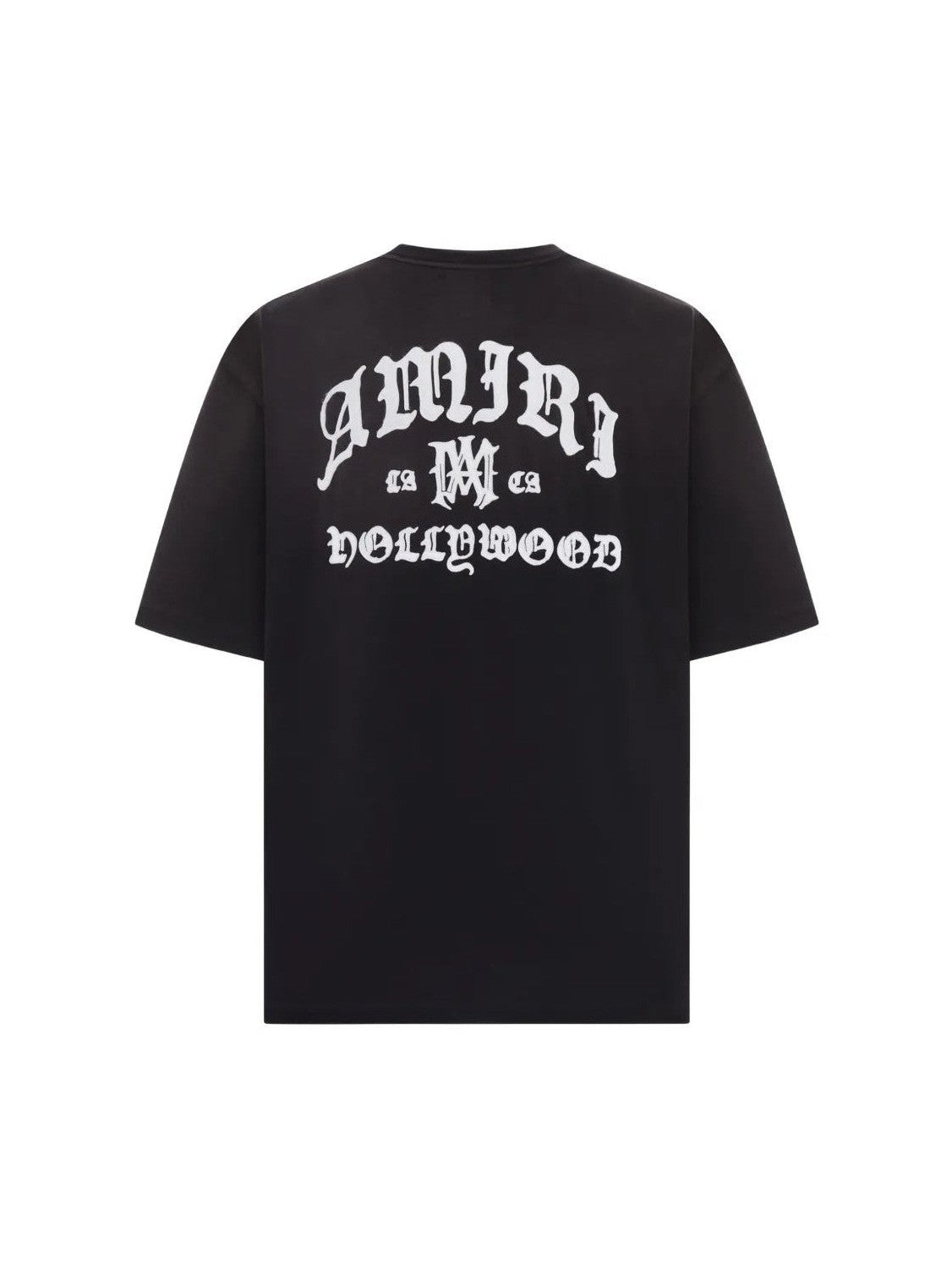 AMIRI HOLLYWOOD T-SHIRT OVERSIZE BLACK