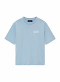 Camiseta The Hype Company AMIRI Imagination and Dreams en azul claro con parche con logo en el pecho