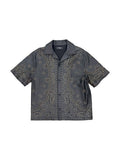 AMIRI LEATHER BANDANA BOWLING BROWN SHORT AMIRI The Hype Company