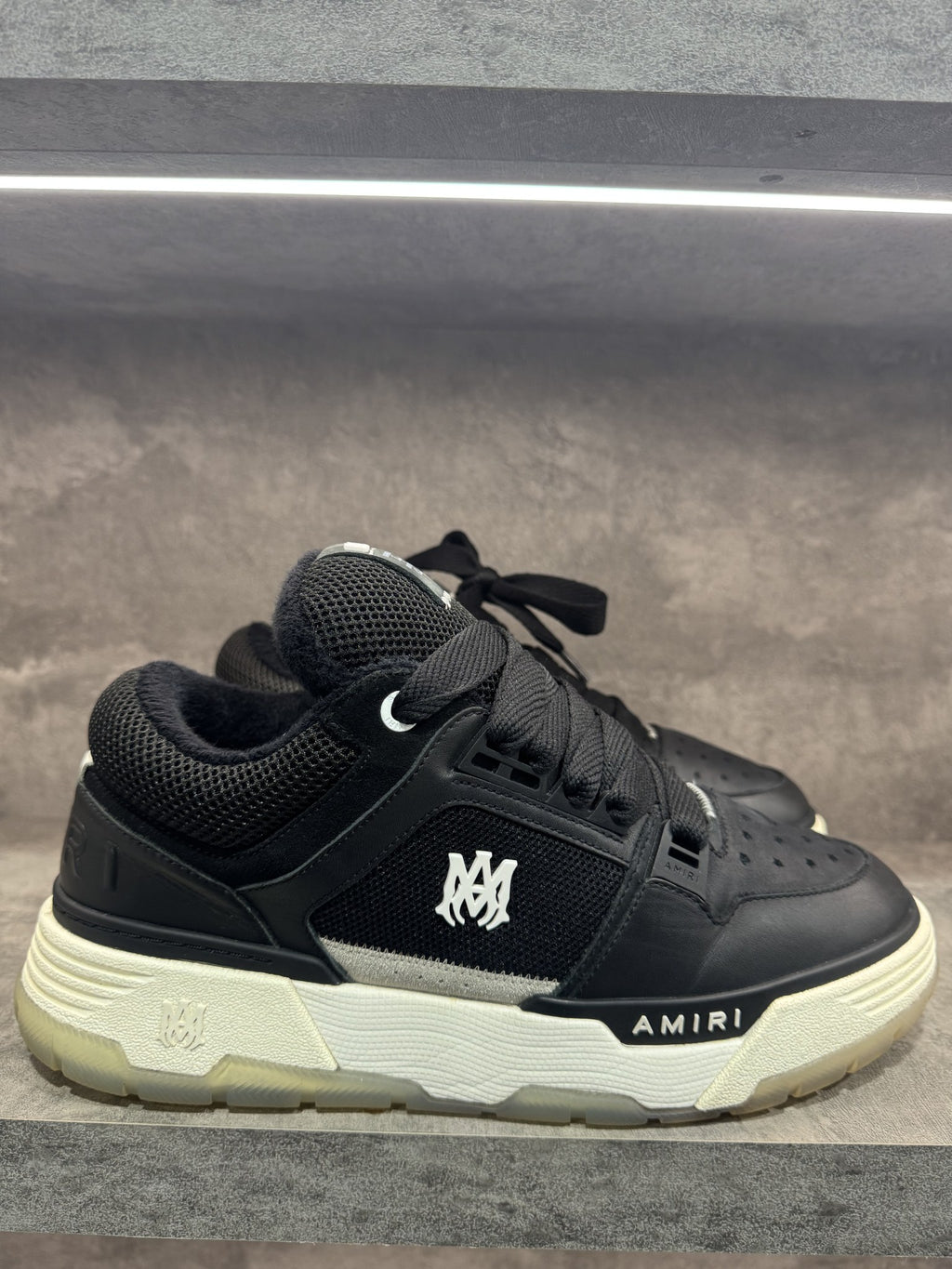 AMIRI MA-1 BLACK WHITE