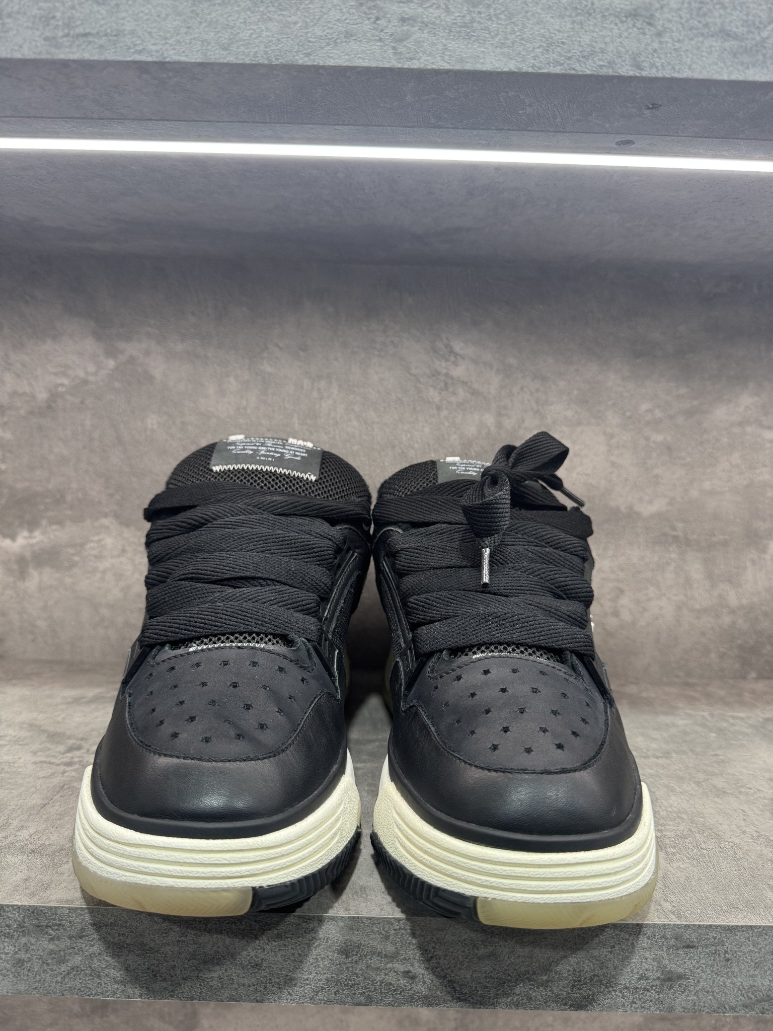 AMIRI MA-1 BLACK WHITE