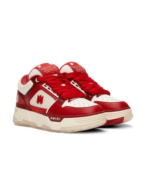 AMIRI MA 1 RED WHITE SNEAKERS AMIRI The Hype Company