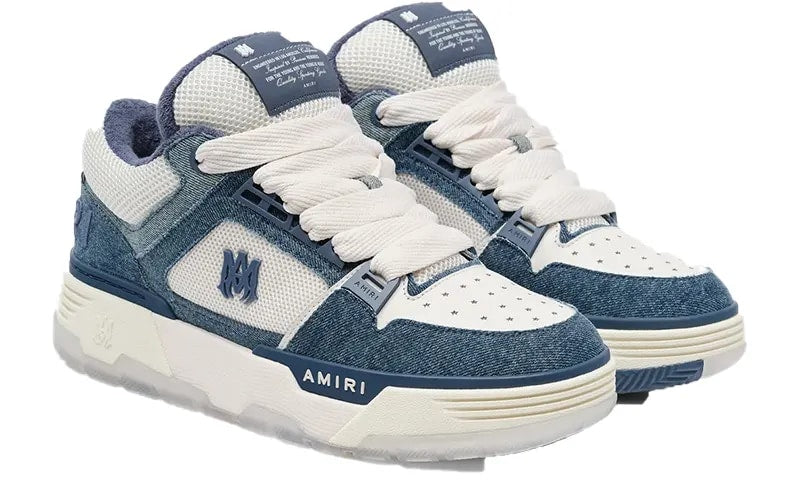 AMIRI MA-1 VINTAGE DENIM WASHED INDIGO