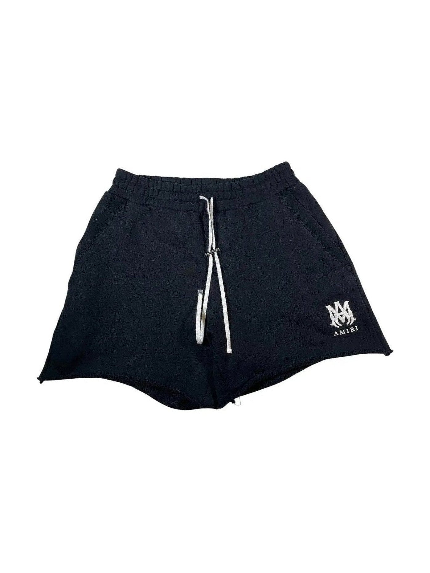 AMIRI MA BLACK SWEAT SHORTS