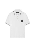 AMIRI MA CORE LOGO POLO WHITE