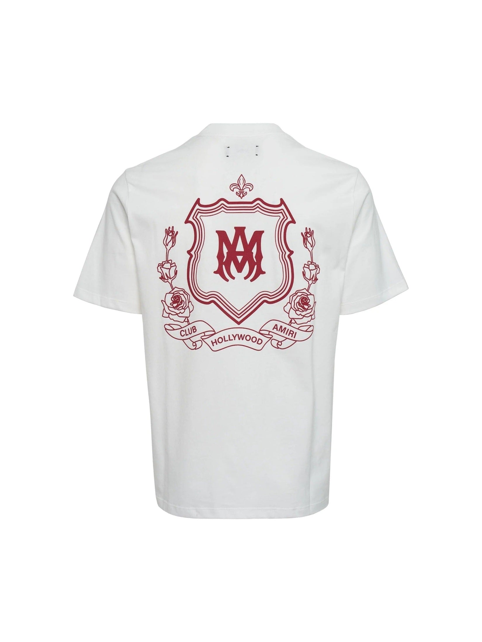 AMIRI MA CREST T-SHIRT WHITE RED