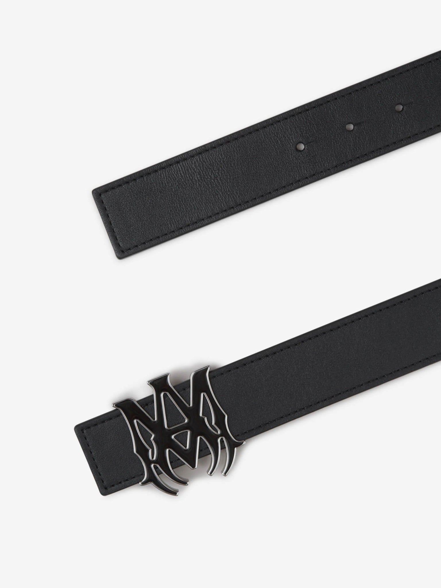AMIRI MA LOGO BELT BLACK