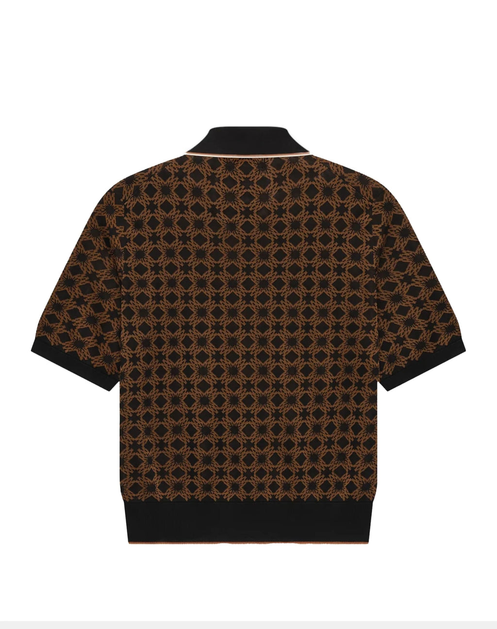AMIRI MA QUAD POLO BROWN