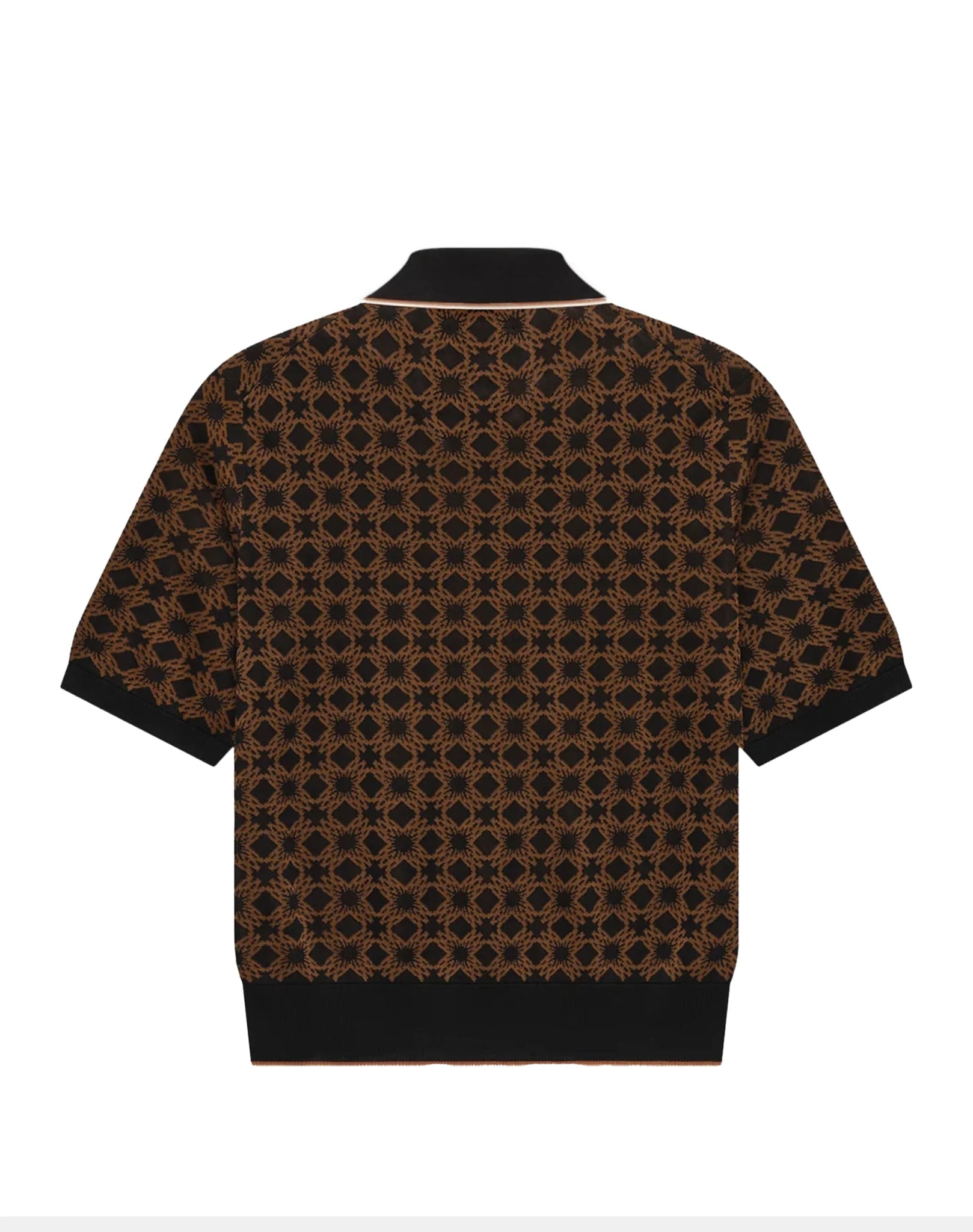 AMIRI MA QUAD POLO BROWN