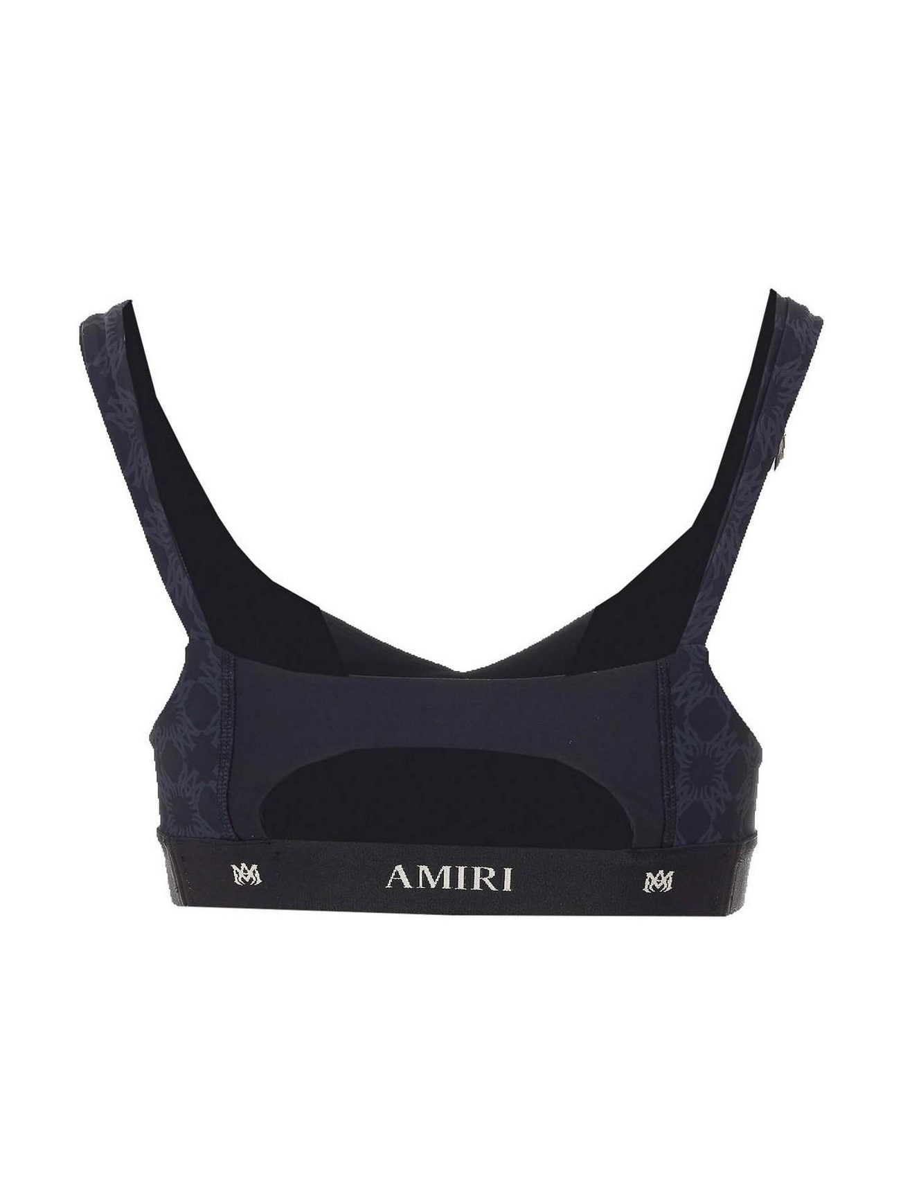 AMIRI MA QUAD SPORTS BRA BLACK
