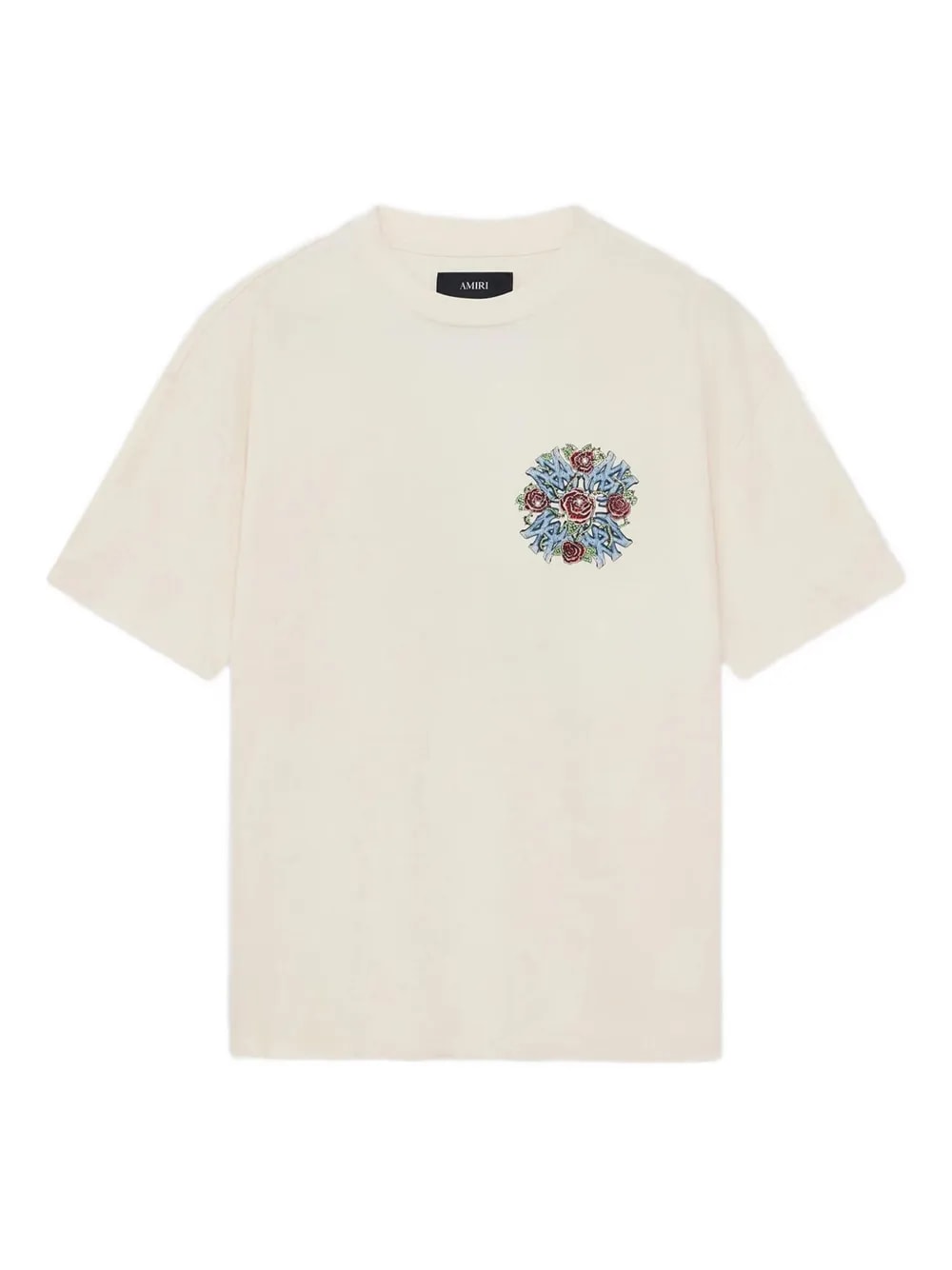 AMIRI NATURAL CRYSTAL OUT FOR TROUBLE T-SHIRT