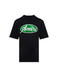 AMIRI OVAL LOGO T-SHIRT BLACK