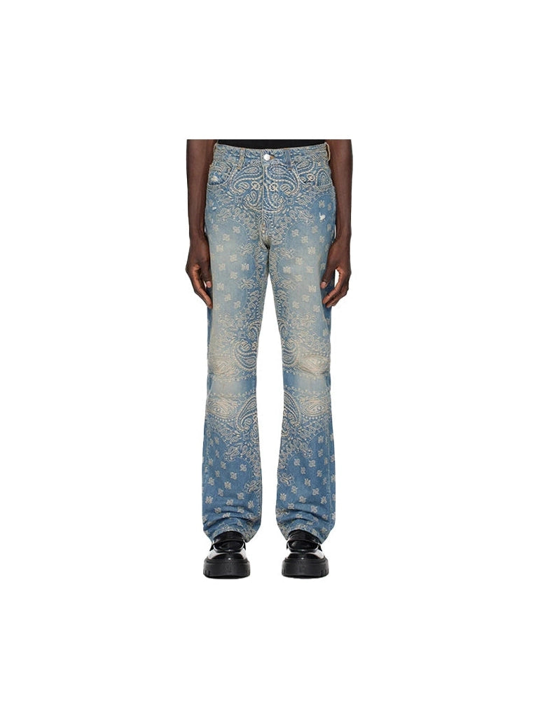 AMIRI PAISLEY EMBOSSED JEANS AMIRI The Hype Company