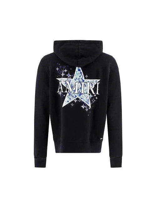 AMIRI PAISLEY STAR HOODIE BLUE BLACK AMIRI The Hype Company
