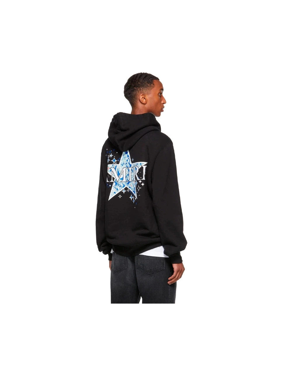 AMIRI PAISLEY STAR HOODIE BLUE BLACK AMIRI The Hype Company