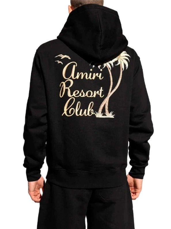 AMIRI RESORT CLUB HOODIE BLACK AMIRI The Hype Company