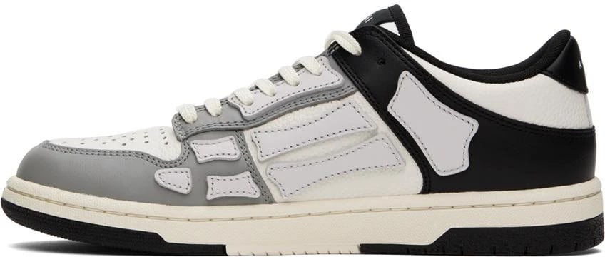AMIRI SKEL LOW TOPS BLACK GREY